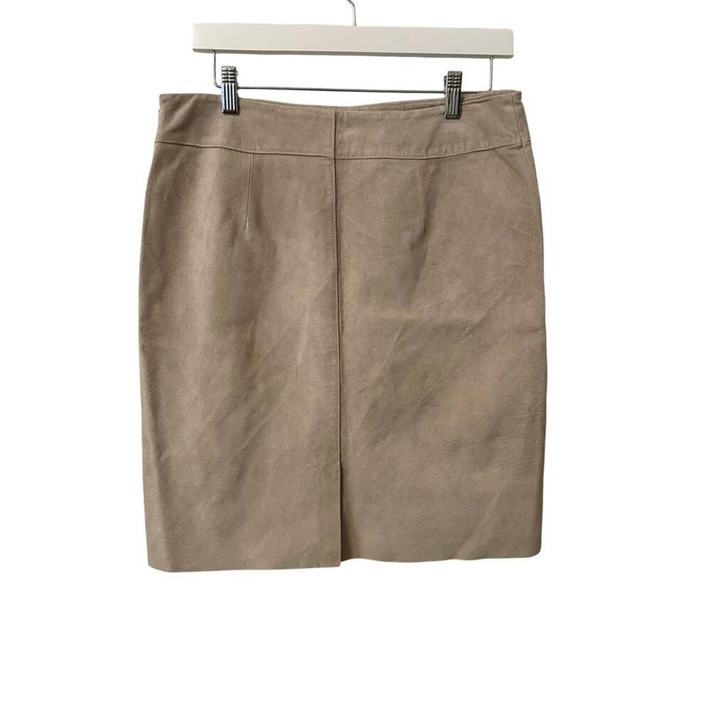 EXPRESS women's leather tan skit - SIZE 9/10